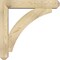 Ekena Millwork Thorton Craftsman Rough Sawn Bracket w/ Offset Brace, Douglas Fir, 6"W x 30"D x 30"H BKT0604X30X30THR04RDF - alternate 4